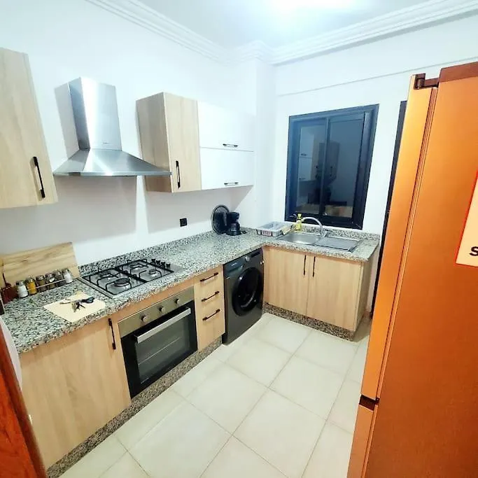 Appartement Haut Standing Plein Centre Gare Marakeş Fas